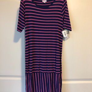 LuLaRoe  Julia dress Size Large NWT